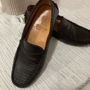 Atelier mocassines de cuero dark brown – Talla 6.5